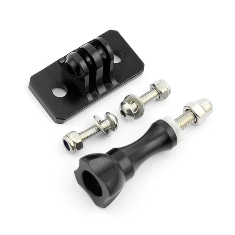 Bộ chuyển đổi gắn cố định đầu chân máy hợp kim nhôm cho GoPro HERO9 Black / HERO8 Black /7 /6 /5 /5 Session /4 Session /4 /3+ /3 /2 /1, DJI Osmo Action, Xiaoyi và các máy quay hành động khác, Màu xanh, Đen, Đỏ
