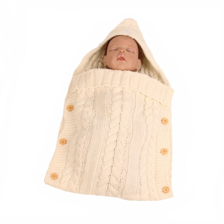 Zzsd0002 Túi ngủ len đan nút mùa thu / đông cho bé chụp ảnh, túi ngủ xe đẩy, Zzsd0002 Đỏ lớn, Zzsd0002 Xám đậm, Zzsd0002 Đen, Zzsd0002 Be, Zzsd0002 Xanh lam, Zzsd0002 Trắng kem