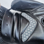 Găng tay boxing Sanda tự do nửa ngón, màu đen vàng