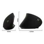 JS-5D Chuột dọc ergonomic 6 phím 2.4G sạc không dây xuyên biên giới