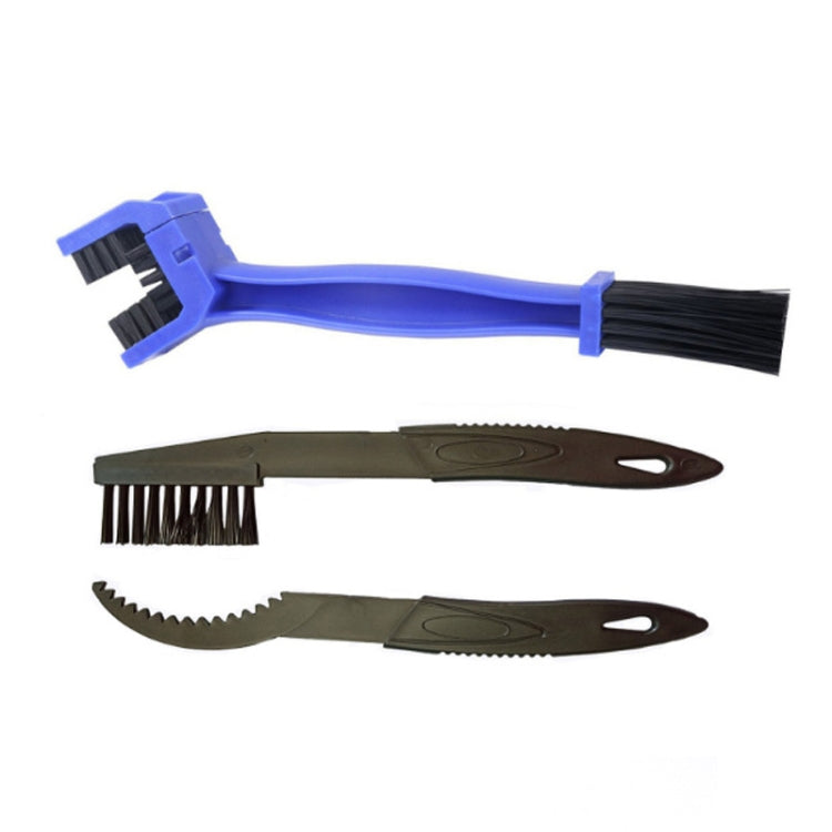 Bộ 1 Cọ Vệ Sinh Xe Đạp Và Xe Máy BG-7168 Cọ Xích Ba Mặt, Màu: Xanh + Cọ Nhỏ, 5 Cái Màu Đỏ, 5 Cái Màu Xanh, 5 Cái Màu Đen, Đỏ + Cọ Nhỏ, Xanh + Cọ Nhỏ