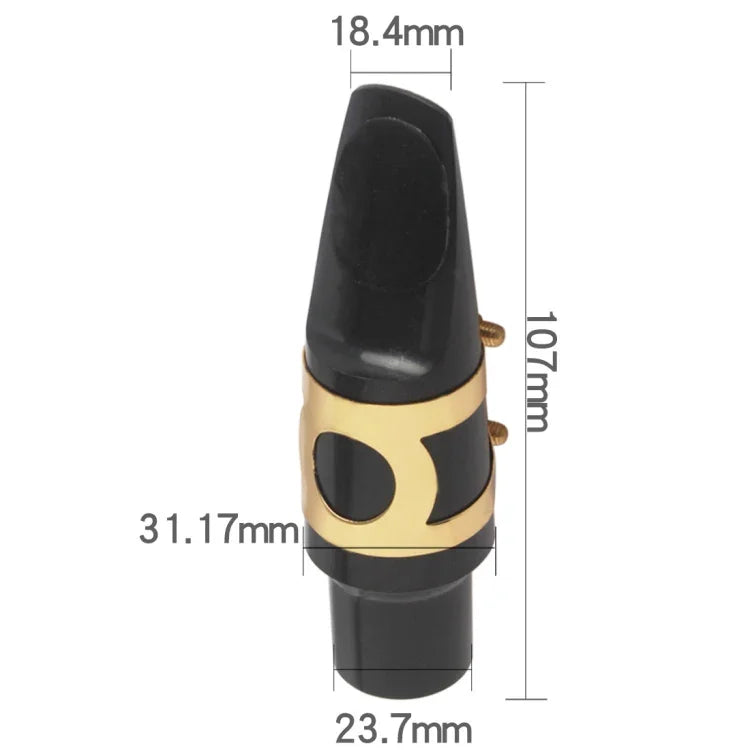 Đầu thổi Saxophone + Kẹp mũ Phụ kiện nhạc cụ hơi, Tenor, Alto, Treble