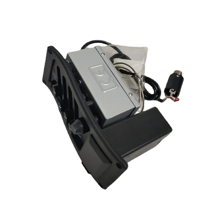 EQ-7545R Bộ cân bằng âm bốn băng tần cho đàn guitar EQ, Pickup guitar gỗ đã chỉnh sửa, Phụ kiện nhạc cụ, EQ-7545R