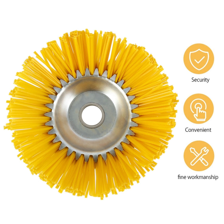 Đầu máy nhổ cỏ bằng dây nylon 8 inch, loại bát chổi nhổ cỏ, Chổi nhổ cỏ 8 inch
