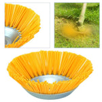 Đầu máy nhổ cỏ bằng dây nylon 8 inch, loại bát chổi nhổ cỏ, Chổi nhổ cỏ 8 inch