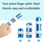 Nẹp cố định gãy ngón tay, bao bảo vệ ngón thẳng, đai chỉnh khớp ngón tay, cỡ S, M, L