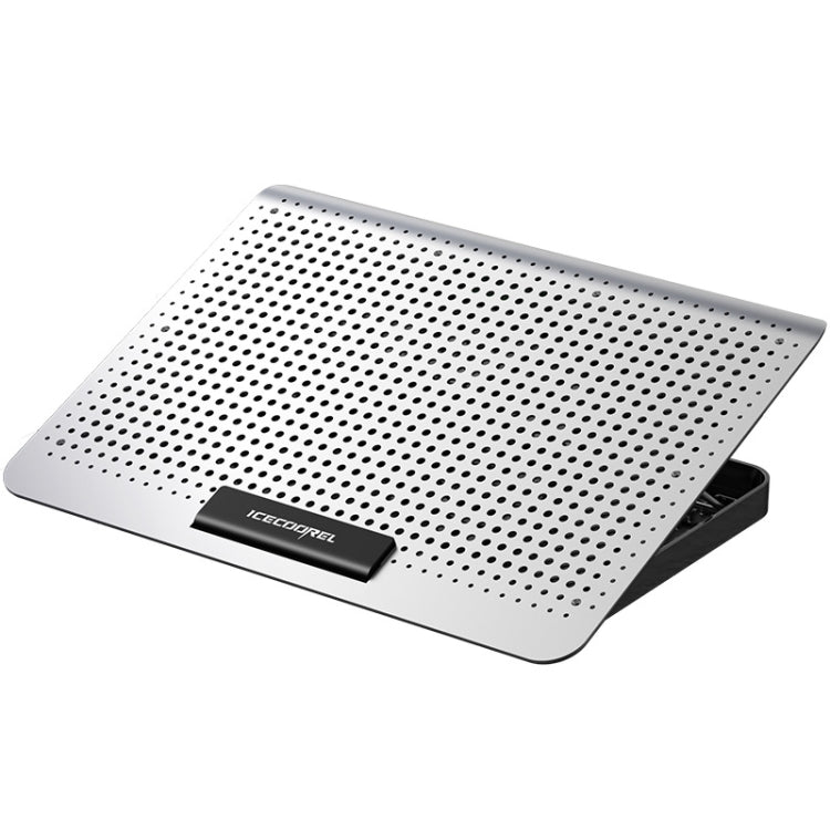 Giá đỡ tản nhiệt laptop hợp kim nhôm ICE COOREL, yên tĩnh, màu bạc không gian, vàng tungsten đen, sáu quạt bạc không gian, sáu quạt vàng tungsten đen