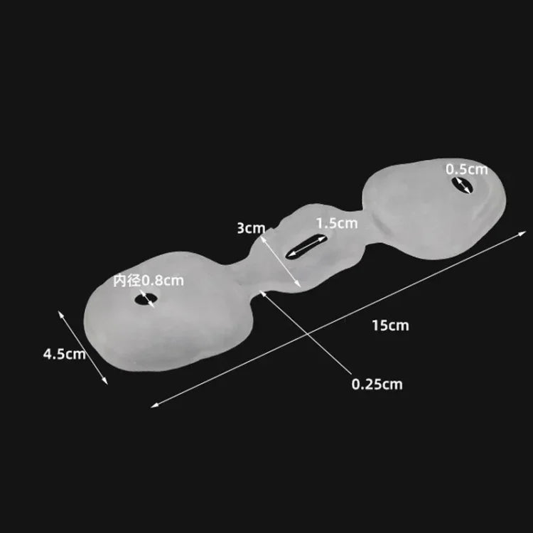 Đai chỉnh ngón chân cái lệch Hallux Valgus chất liệu SEBS mềm mại và thoải mái, 1 đôi màu trắng SEBS
