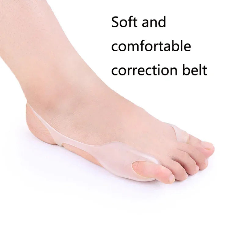 Đai chỉnh ngón chân cái lệch Hallux Valgus chất liệu SEBS mềm mại và thoải mái, 1 đôi màu trắng SEBS