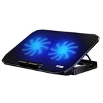 Giá đỡ tản nhiệt điều chỉnh đế laptop ICE COOREL N106, quạt đôi, phiên bản tiêu chuẩn (đèn xanh), phiên bản sang trọng (đen hiệp sĩ), phiên bản sang trọng (trắng ngà), phiên bản sang trọng (xanh biển), phiên bản cao cấp (đen hiệp sĩ)