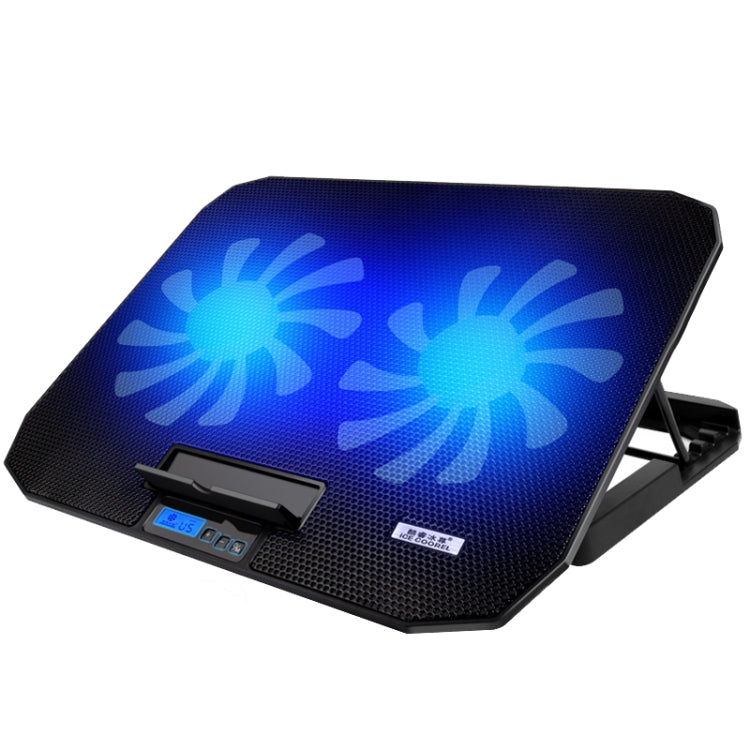 Giá đỡ tản nhiệt điều chỉnh đế laptop ICE COOREL N106, quạt đôi, phiên bản tiêu chuẩn (đèn xanh), phiên bản sang trọng (đen hiệp sĩ), phiên bản sang trọng (trắng ngà), phiên bản sang trọng (xanh biển), phiên bản cao cấp (đen hiệp sĩ)
