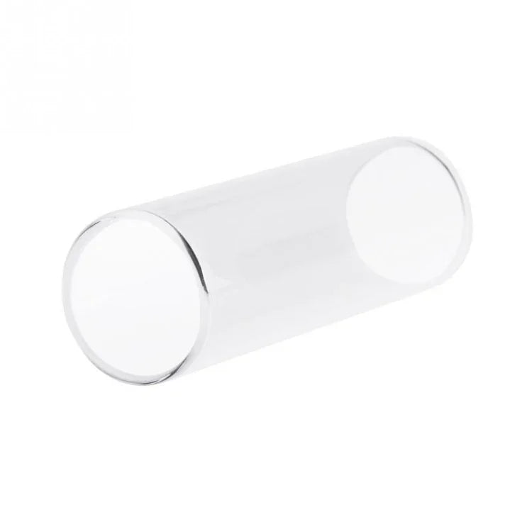 Bộ 4 trong 1 gồm thanh trượt Plexiglass + thanh trượt thép không gỉ + móng tay guitar Celluloid + hộp nhựa, thanh trượt Plexiglass