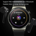 Tai nghe Bluetooth UM91 TWS đồng hồ thông minh MP3 thể thao kinh doanh hỗ trợ gọi Bluetooth