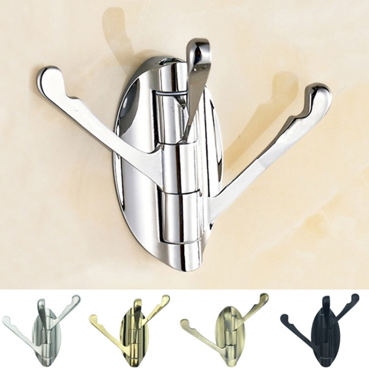 Móc treo áo di động 180 độ 8231, móc treo nhà tắm, màu: Chrome, Niken lụa, Vàng, Đồng xanh, Đồng đen