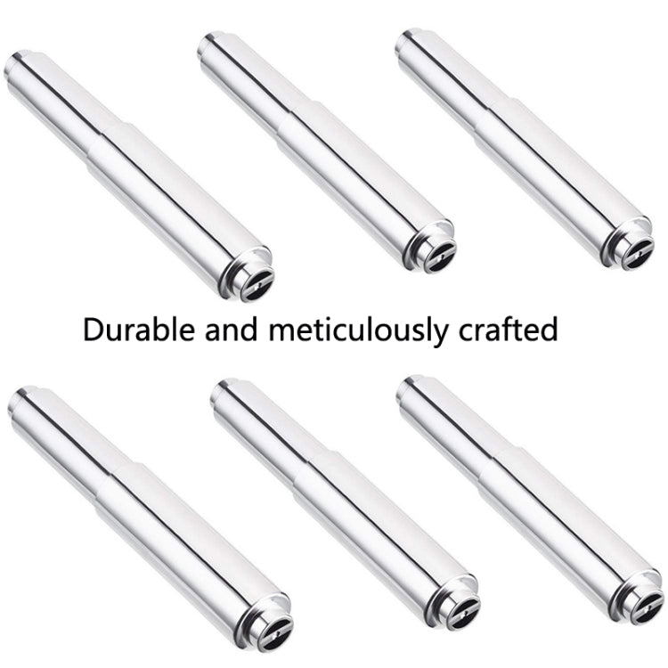 Hộp giấy có trục lò xo thu vào bằng nhựa, kiểu: đen, mạ chrome kéo dài, mạ nickel vẽ dây, đen