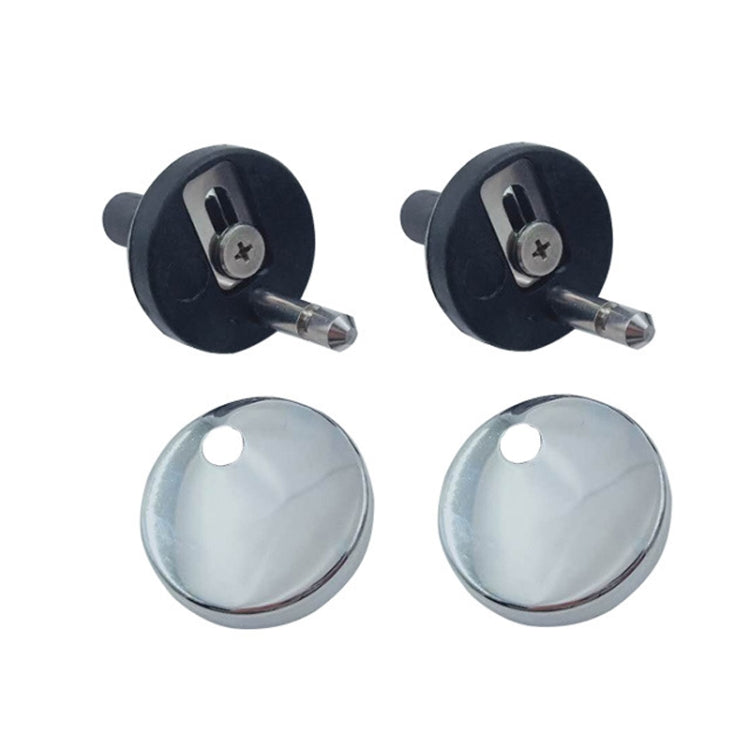 1 đôi ốc vít lắp bản lề ghế bồn cầu hợp kim kẽm 3903 tháo nhanh