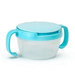 Bát đồ ăn nhẹ cho bé, bát đựng thức ăn cho trẻ em, chống tràn, xoay 360 độ, đĩa ăn cứng cho bé, bộ đồ ăn cho bé