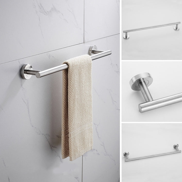 Kệ phòng tắm treo bằng thép không gỉ 304 có rãnh, kiểu dáng: thanh đơn vẽ dây 40cm, vòng treo khăn vẽ dây, móc vẽ dây, giá đựng giấy lau A, giá đựng giấy lau B, thanh đơn đứng, móc vải đen