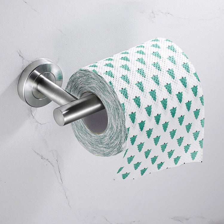Kệ phòng tắm treo bằng thép không gỉ 304 có rãnh, kiểu dáng: thanh đơn vẽ dây 40cm, vòng treo khăn vẽ dây, móc vẽ dây, giá đựng giấy lau A, giá đựng giấy lau B, thanh đơn đứng, móc vải đen