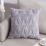 Gối bông hai mặt cho nhà sofa, vỏ gối 45x45cm không kèm ruột, vỏ gối 45x45cm + ruột