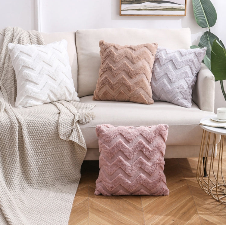 Gối bông hai mặt cho nhà sofa, vỏ gối 45x45cm không kèm ruột, vỏ gối 45x45cm + ruột