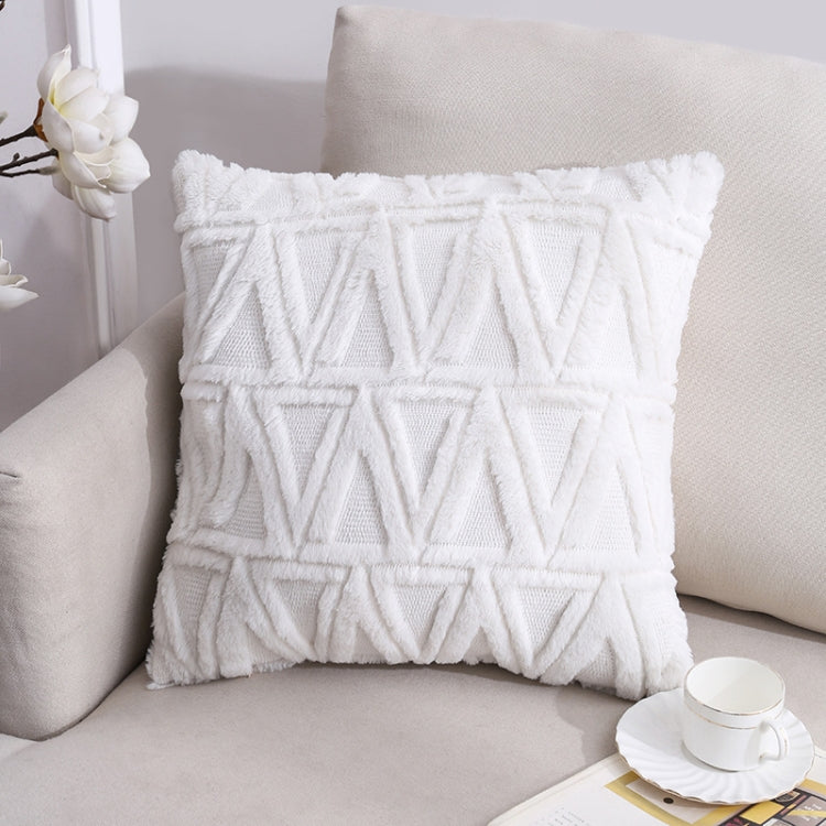 Gối bông hai mặt cho nhà sofa, vỏ gối 45x45cm không kèm ruột, vỏ gối 45x45cm + ruột