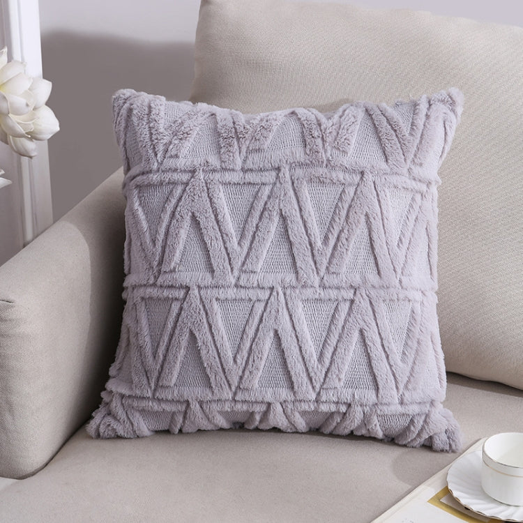 Gối bông hai mặt cho nhà sofa, vỏ gối 45x45cm không kèm ruột, vỏ gối 45x45cm + ruột