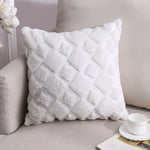 Gối bông hai mặt cho nhà sofa, vỏ gối 45x45cm không kèm ruột, vỏ gối 45x45cm + ruột