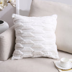 Gối bông hai mặt cho nhà sofa, vỏ gối 45x45cm không kèm ruột, vỏ gối 45x45cm + ruột