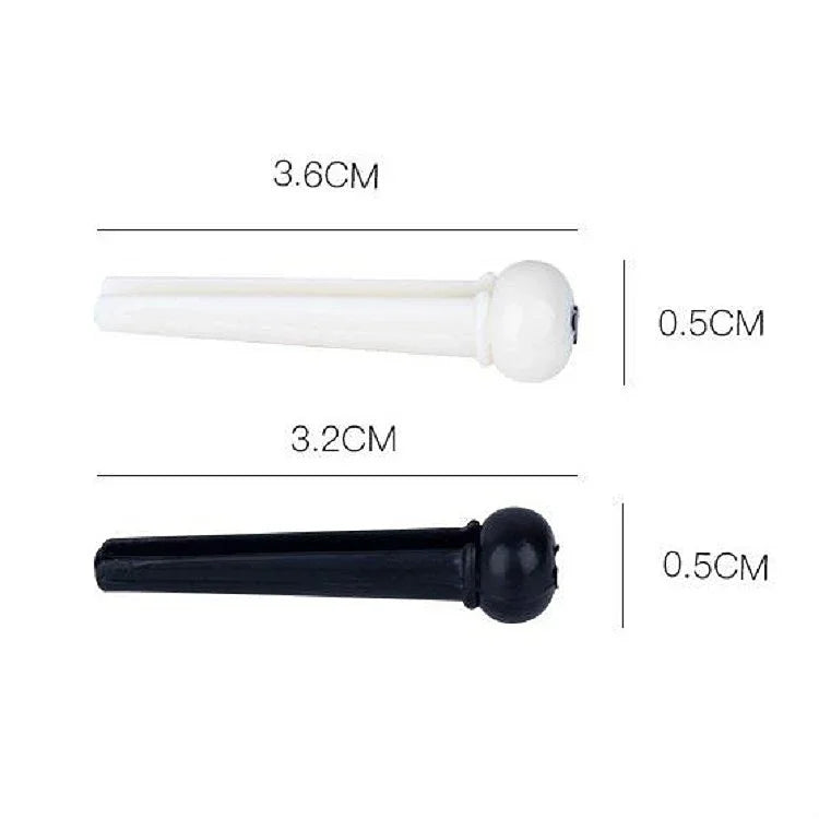 100 chiếc đinh dây hình nón bằng nhựa cho đàn Guitar