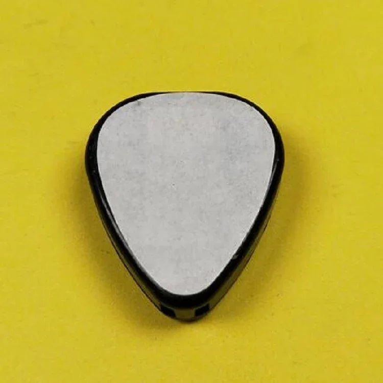 100 hộp đựng ABS cho phím gảy đàn guitar, giao màu ngẫu nhiên, hộp phím gảy hình trái tim, hộp phím gảy tam giác lớn