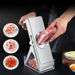 Dụng cụ cắt tay, máy ép lát, dụng cụ bào bếp, màu xám đơn giản, xanh đơn giản