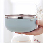 Hộp cơm màu chuyển sắc hộp đựng bento thực phẩm bằng thép không gỉ
