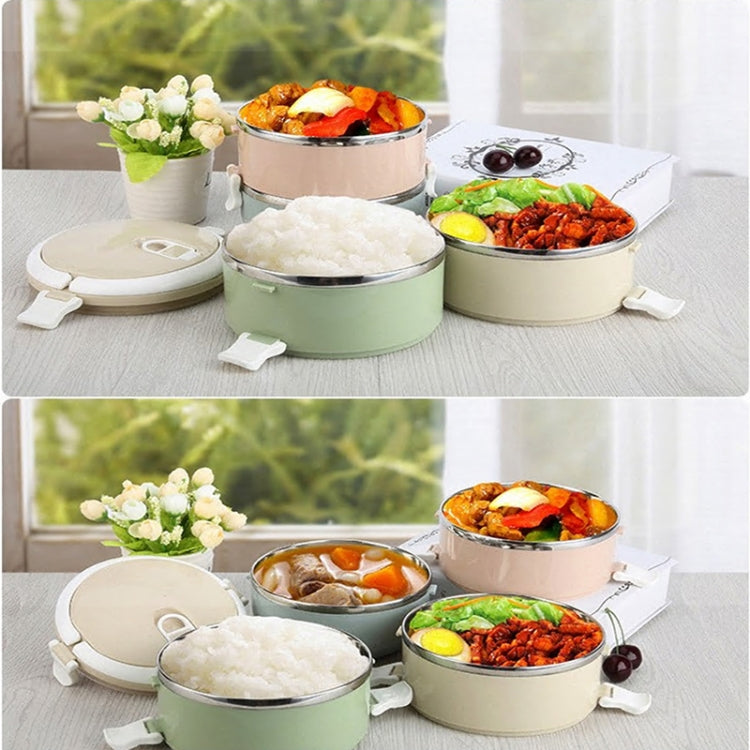 Hộp cơm màu chuyển sắc hộp đựng bento thực phẩm bằng thép không gỉ