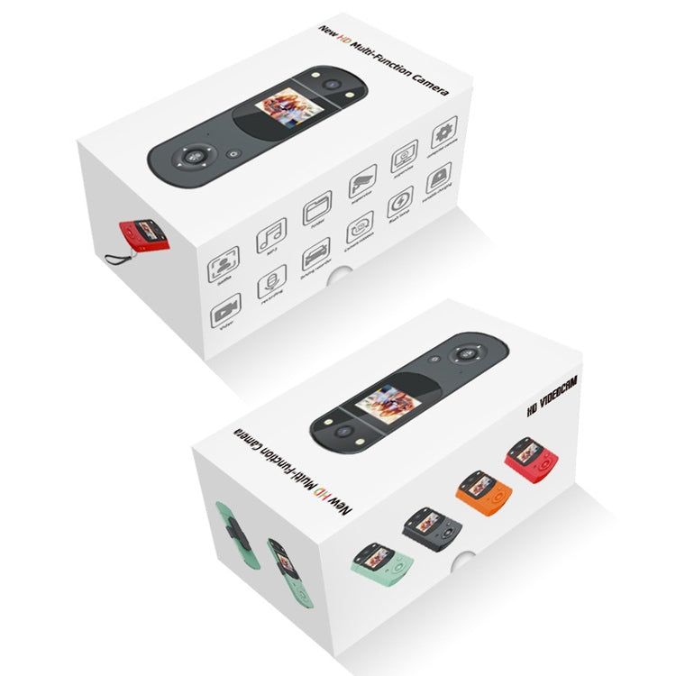 Máy quay video kỹ thuật số đa chức năng D2 HD 1080P Camera thể thao DV Máy quay trực tiếp máy tính, Màu đỏ, xanh lá, đen, cam