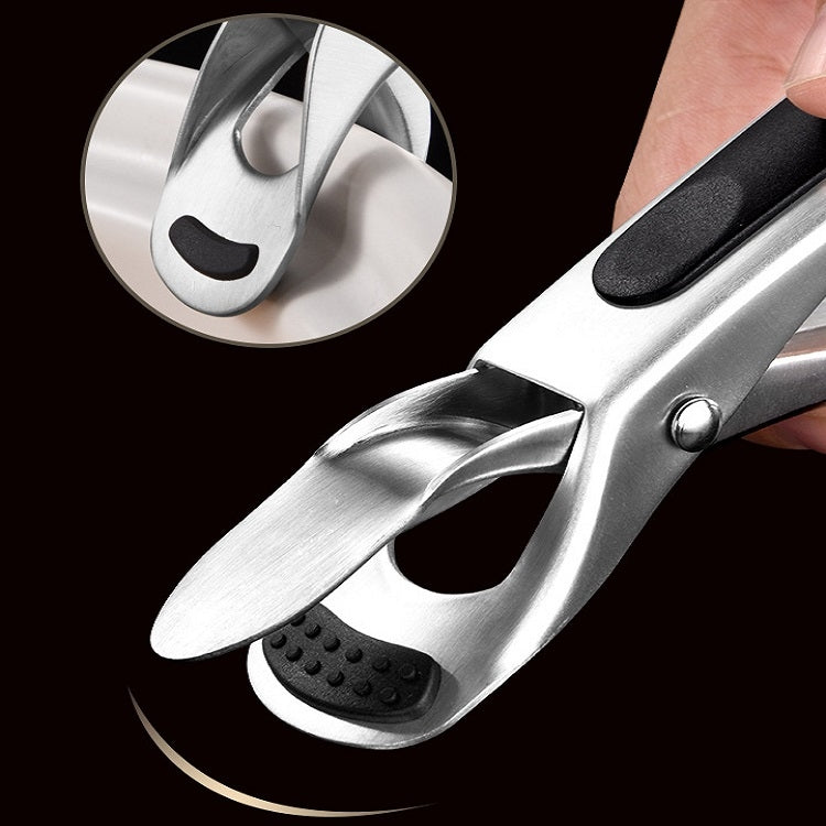 Giá đỡ đĩa chống trượt, chống bỏng bằng thép không gỉ 304 có lót cao su, dụng cụ nâng khay, giá đỡ đĩa (đen), giá đỡ đĩa (xanh)