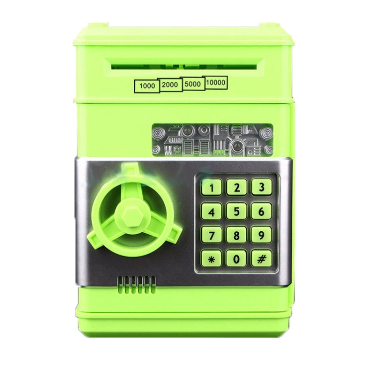 Hộp tiết kiệm mật khẩu, máy ATM tiết kiệm tự động cho trẻ em, màu Đen Đỏ, Trắng Xanh, Trắng Hồng, Gấu Panda, Đen Đỏ, Xanh, Đỏ & Đen
