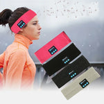 Băng đô thể thao tai nghe Bluetooth cho chạy bộ ngoài trời, yoga, thấm mồ hôi, màu đen, xám, xám đậm