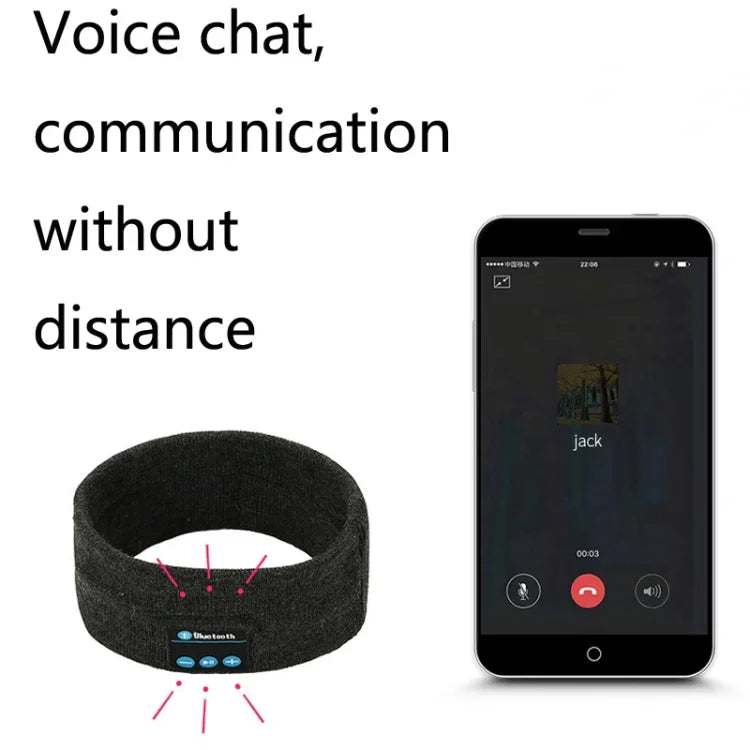 Băng đô thể thao tai nghe Bluetooth cho chạy bộ ngoài trời, yoga, thấm mồ hôi, màu đen, xám, xám đậm