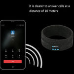 Băng đô thể thao tai nghe Bluetooth cho chạy bộ ngoài trời, yoga, thấm mồ hôi, màu đen, xám, xám đậm
