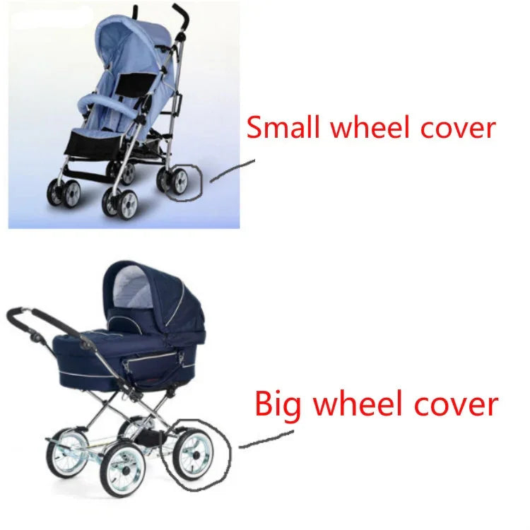 Bọc bánh xe chống bụi và bẩn cho gia đình, bọc bánh xe cho bé, S, L