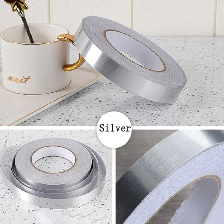 Decal dán trần tự dính trang trí nhà, dải trang trí khe gạch, 5cm x 10m