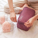 Ngăn kéo tổ chức đồ lót áo ngực, ngăn chia lưu trữ du lịch, hộp đựng tất, quần lót, quần áo, tủ quần áo, túi đựng quần áo
