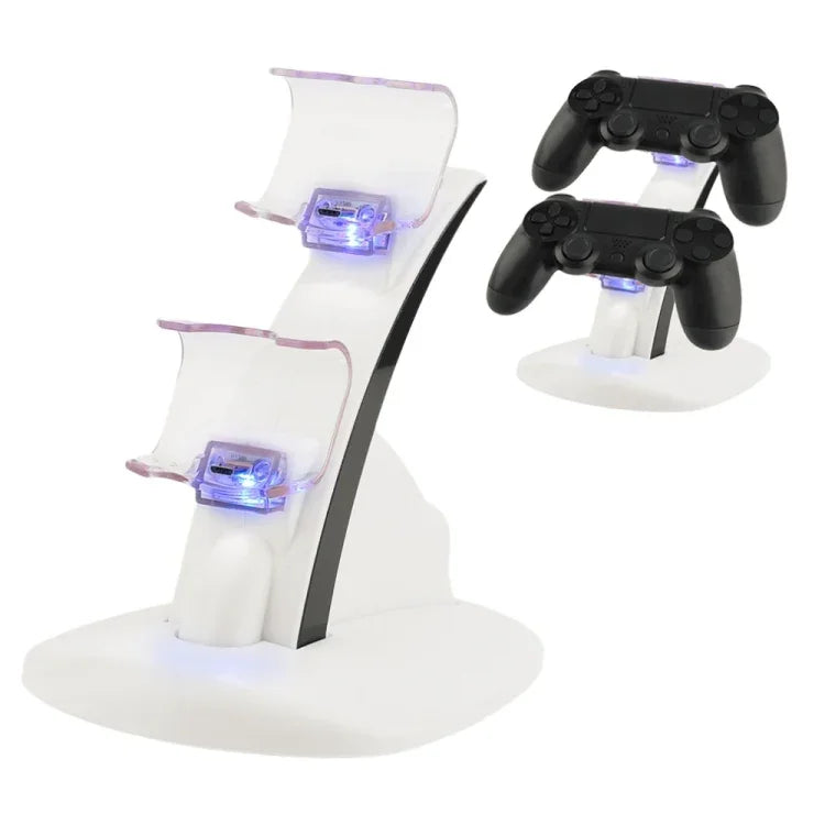 Đế sạc tay cầm điều khiển LED Micro đôi iPLAY USB Micro nhanh cho PS4, cho tay cầm Xbox One