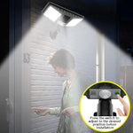 TG-TY081 Đèn tường năng lượng mặt trời LED cảm biến cơ thể ngoài trời chống nước cho sân có điều khiển từ xa, kiểu:, 138 LED tích hợp, 160 LED tích hợp, 138 COB tích hợp, 160 COB tích hợp, 138 LED tách rời, 160 LED tách rời, 138 COB tách rời
