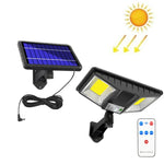 TG-TY081 Đèn tường năng lượng mặt trời LED cảm biến cơ thể ngoài trời chống nước cho sân có điều khiển từ xa, kiểu:, 138 LED tích hợp, 160 LED tích hợp, 138 COB tích hợp, 160 COB tích hợp, 138 LED tách rời, 160 LED tách rời, 138 COB tách rời