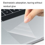 Miếng dán bảo vệ touchpad laptop chống bụi trong suốt mờ, Dành cho MacBook, MacBook Air 13.3 inch A2337, MacBook Air 13.3 inch A1932 2019, MacBook Air 13.3 inch A1369 / A1466, MacBook Pro 15.4 inch A1707 / A1990