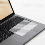 Miếng dán bảo vệ touchpad laptop chống bụi trong suốt mờ, Dành cho MacBook, MacBook Air 13.3 inch A2337, MacBook Air 13.3 inch A1932 2019, MacBook Air 13.3 inch A1369 / A1466, MacBook Pro 15.4 inch A1707 / A1990