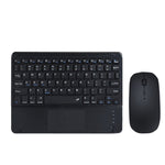 Bộ bàn phím Bluetooth không dây di động 9.7 inch 871 kèm chuột cho iPad, màu hồng + chuột, xanh bạc hà + chuột, xanh lá + chuột, vàng + chuột, trắng + chuột, đen + chuột