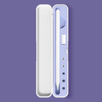 Hộp bảo vệ và lưu trữ bút cảm ứng silicone cho Apple Pencil 1 / 2, Kích thước:, 8mm (Đen Graphite), 8mm (Tím Đinh Hương), 8mm (Xanh Đêm Tối), 8mm (Xanh Băng Hà), 10mm (Đen Graphite), 10mm (Tím Đinh Hương), 10mm (Xanh Đêm Tối)